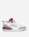 NIKE AIR JORDAN SPIZIKE LOW SNEAKERS WHITE / TEAM RED