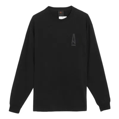 Nike Air Jordan X A Ma Maniere Long Sleeves T-shirt Asia Sizing 'black'