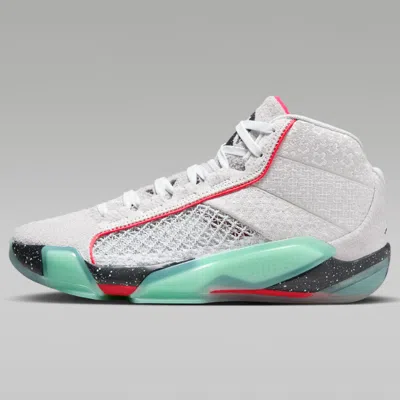 Pre-owned Nike Air Jordan Xxxviii Pf Shoes "rui Hachimura" (fd0583-003) Expeditedship In Photon Dust