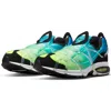 Nike Man Sneakers Green Size 13 Textile Fibers In White/black/lemon