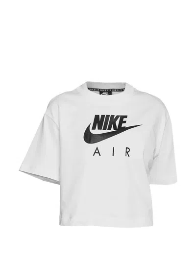 Nike Air Logo-print T-shirt In White