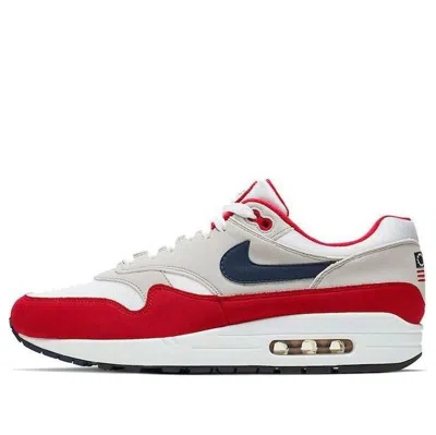 Nike Air Max 1 4th Of July Usa 'grey Red' In Multi