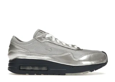 Pre-owned Nike Air Max 1 '86 Jacquemus Silver (women's) Sneakers In Metallic Silver/midnight Navy Blue