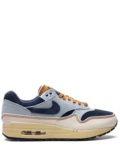 Nike Air Max 1 '87 "aura/midnight Navy/pale Ivory" Trainers In Light Denim