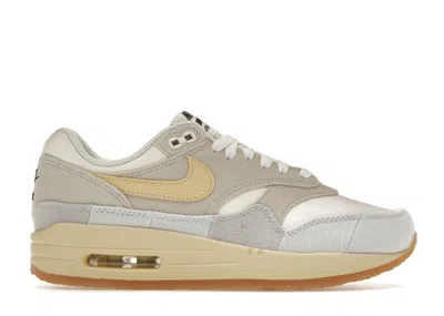 Pre-owned Nike Air Max 1 '87 Crepe (women's) Sneakers In Light Bone/pale Vanilla/sail