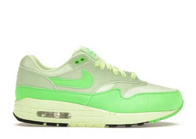 Pre-owned Nike Air Max 1 '87 High Saturation (women's) Sneakers In Vapor Green/green Strike/barely Volt