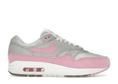 Pre-owned Nike Air Max 1 '87 Pink Rise (women's) Sneakers In Metallic Platinum/flat Pewter/summit White