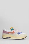 Nike Air Max 1 87 Prm Sneakers In Multicolor Suede And Fabric