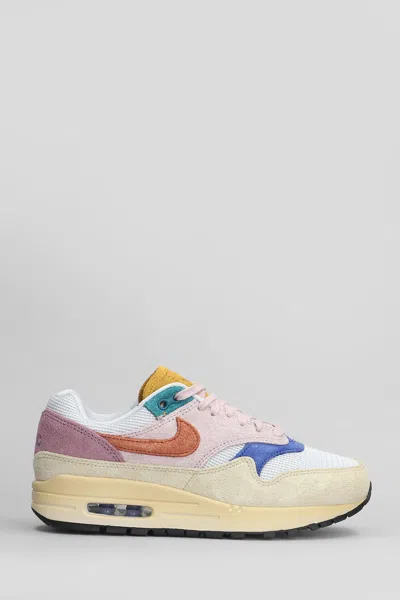 Nike Air Max 1 87 Prm Sneakers In Multicolor Suede And Fabric