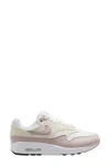 Nike Air Max 1 '87 Sneaker In White/ Violet/ White