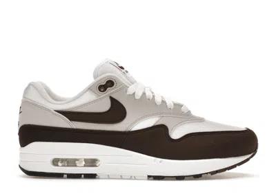 Pre-owned Nike Air Max 1 '87 (women's) Sneakers In Neutral Grey/baroque Brown/white In Multi