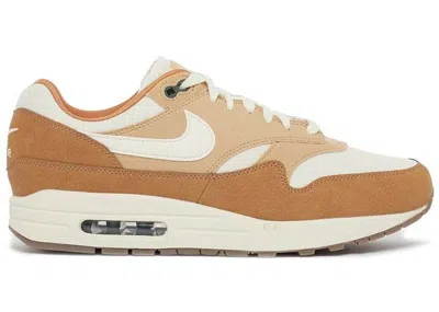 Pre-owned Nike Air Max 1 '87 (women's) Sneakers In White/wheat/flax