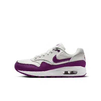 Nike Air Max 1 Big Kids' Shoes In White