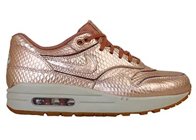 Pre-owned Nike Air Max 1 Bronze Snake (women's) Sneakers In Metallic Red Bronze/light Bone