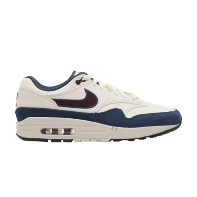 Pre-owned Nike Air Max 1 'coconut Milk Burgundy Crush' In White