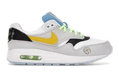 Pre-owned Nike Air Max 1 Daisy Sneakers In White/black In Multi