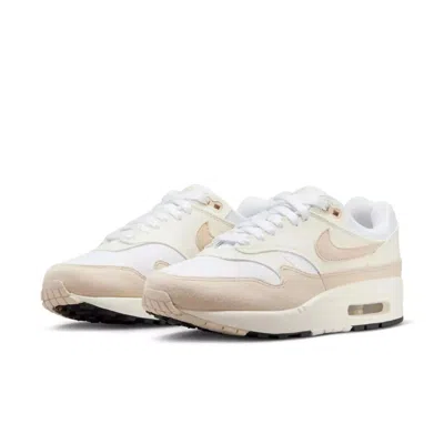 Nike Air Max 1 Dz2628-101 Sneaker Womens Pale Ivory Lifestyle Shoes Ham559 In White