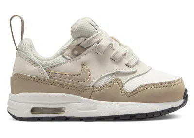 Pre-owned Nike Air Max 1 Easyon Khaki Sneakers In Phantom/light Orewood Brown/black