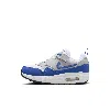 Nike Kids' Air Max 1 Easyon "royal Blue" Sneakers In White