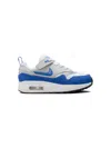 Nike Air Max 1 Easyon "royal Blue" Sneakers In White