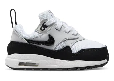 Pre-owned Nike Air Max 1 Easyon Sneakers In White/pure Platinum/black In Multi