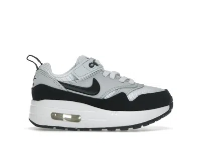 Pre-owned Nike Air Max 1 Easyon Sneakers In White/pure Platinum/black In Multi