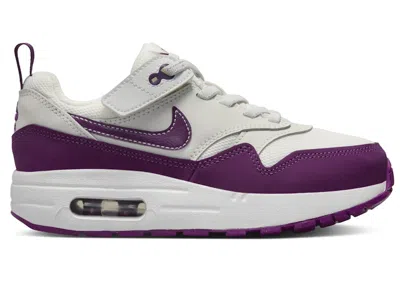 Pre-owned Nike Air Max 1 Easyon Summit Sneakers In Summit White/viotech In Multi