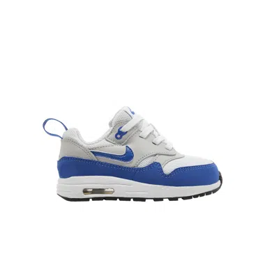 Pre-owned Nike Air Max 1 Easyon Td 'royal Blue' | White | Infant Size 4