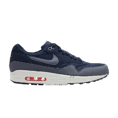 Pre-owned Nike Air Max 1 Essential 'dark Obsidian Grey' In Blue