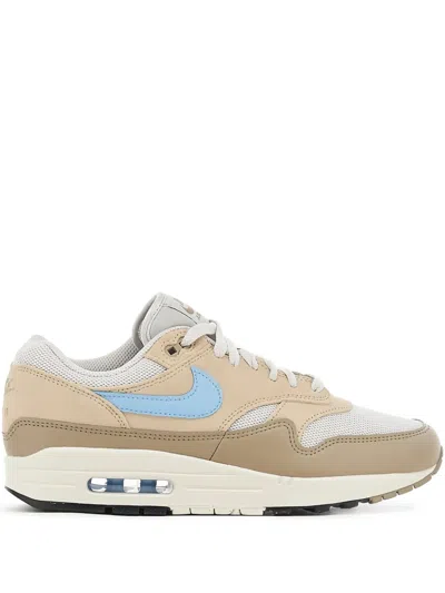 NIKE AIR MAX 1 ESSENTIAL "LIGHT BONE/PSYCHIC BLUE" SNEAKERS
