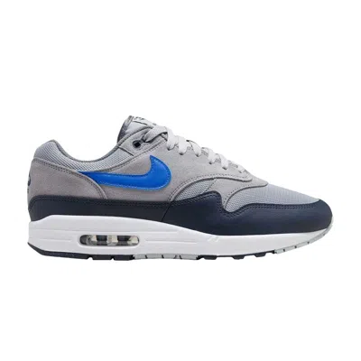 Pre-owned Nike Air Max 1 Essential 'navy Grey Royal' | Men's Size 8 In Gray