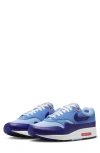 Nike Air Max 1 Essential Sneaker In Psychic Blue/blue/pink