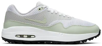 Pre-owned Nike Air Max 1 Golf Jade Aura (women's) Sneakers In White/neutral Grey/black