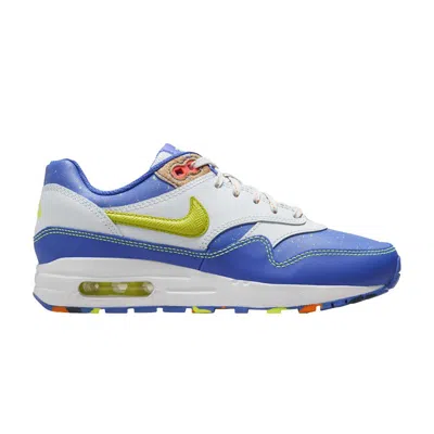 Pre-owned Nike Air Max 1 Gs 'playground Paint Pack' | Blue | Kid's Size 7