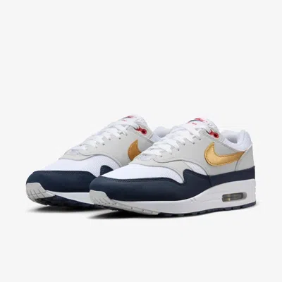 NIKE AIR MAX 1 HM9604-400 SNEAKERS MEN'S OBSIDIAN GOLD RUNNING SHOES DWA952