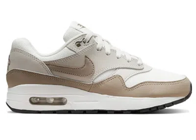 Pre-owned Nike Air Max 1 Khaki Sneakers In Phantom/light Orewood Brown/black