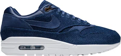 Pre-owned Nike Air Max 1 London Cloth Company (women's) Sneakers In Indigo/white