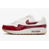 NIKE AIR MAX 1 LX SAIL/TEAM RED-SAIL FJ3169-100 WOMEN'S