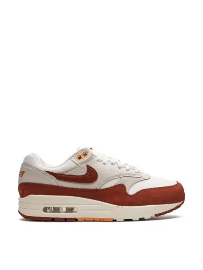 Nike Air Max 1 Lx "rugged Orange" Sneakers In Sail/rugged Orange-l