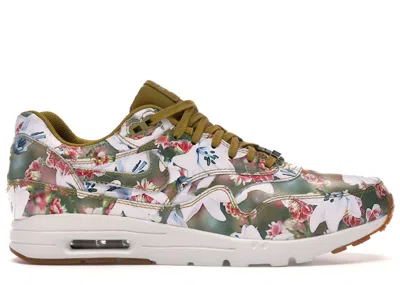 Pre-owned Nike Air Max 1 Milan City Collection (women's) Sneakers In Bronzine/summit White/metallic Gold