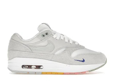 Pre-owned Nike Air Max 1 Pom Pom Polka Dots (women's) Sneakers In Sail/summit White