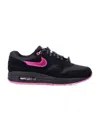 Nike Air Max 1 Premium Sneakers In Black