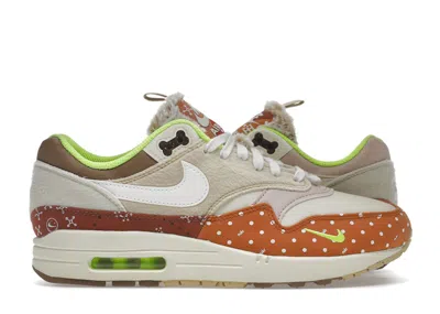 Pre-owned Nike Air Max 1 Prm Woman's Best Friend (women's) Sneakers In Sail/coconut Milk/acid Orange