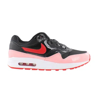 Pre-owned Nike Air Max 1 Qs Gs 'black Speed Red' | Kid's Size 5