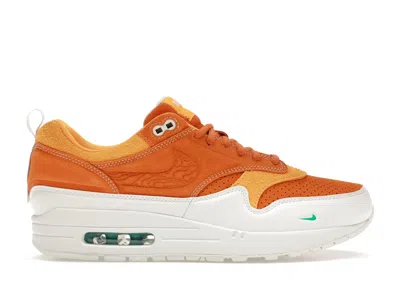 Pre-owned Nike Air Max 1 Serena Williams Design Crew (women's) Sneakers In Curry/white