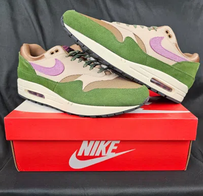 Pre-owned Nike Air Max 1 Sh Treeline Green Men's Size 12 Us Shoes