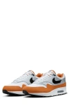 Nike Men's Air Max 1 Shoes In White/ Black/ Monarch