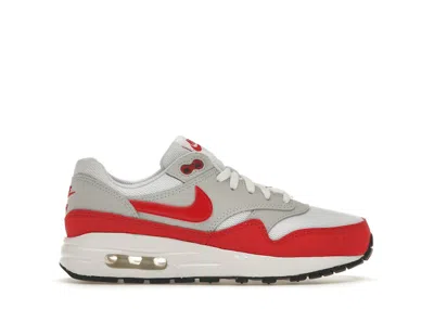 Pre-owned Nike Air Max 1 Sport Red (2023) Sneakers In Neutral Grey/university Red/white