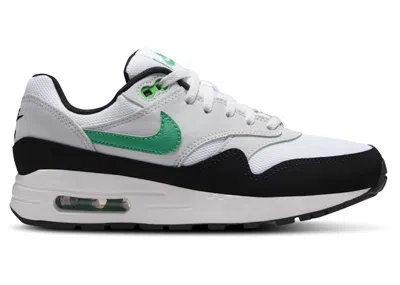 Pre-owned Nike Air Max 1 Stadium Green Sneakers In White/pure Platinum/black