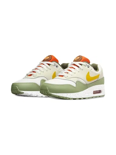 Nike Kids' Air Max 1 "summit White/vivid Sulfur" Sneakers